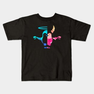 Chill Penguin Kids T-Shirt